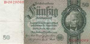 50 Mark 1933 ro.175a E/B